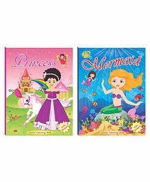 Art Factory Super Jumbo Colouring & Sticker Books  Set of 2 - English