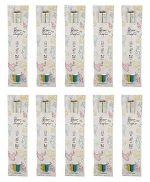 The Green Chapter Plantable Seed Pencils White Pack of 20 - 2 Piece each 