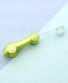 Car Shaped Foldable Toothbrush - Green