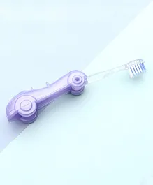 Car Shaped Foldable Toothbrush - Purple