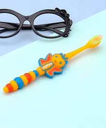Bee Shaped Toothbrush With Goggle Gift - Black