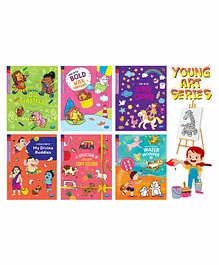 Navneet Young Art Series Coloring Book Set of 6 - English