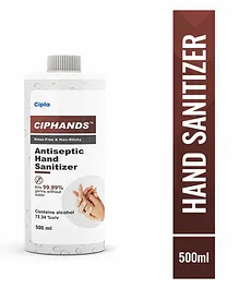 Ciphands Alcohol Based Antiseptic Hand Sanitizer - 500 ml