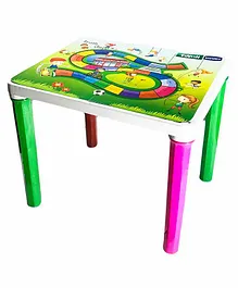 Kuchikoo Gaming Table with Chair - Multicolour