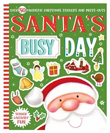 Parragon Santa's Busy Day Sticker & Activity Book - English