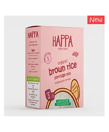 Happa Organic Brown Rice Porridge - 200 gm
