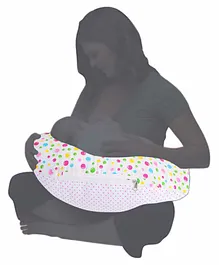 VParents Bluebell  Multipurpose Baby Feeding Nursing Cum Maternity Pillow for New Born - Pink