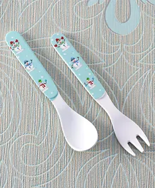 Spoon & Fork Set - Blue