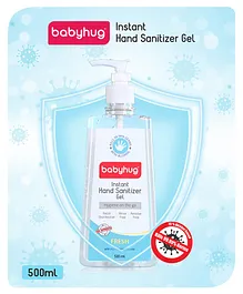 Babyhug Instant Hand Sanitizer Gel with Fresh Fragrance - 500 ml