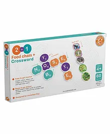 Butterfly Edufields Food Chain and Crossword - 60 pieces