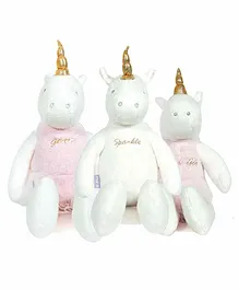 Mi Arcus Unicorn Uniglow Family Soft Toy Pink & White - Height 45 CM