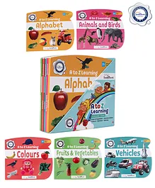 FirstCry Intellitots Preschool A to Z Learning Set of 5 - English
