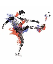 RoomMates Soccer Wall Decal - Multicolor