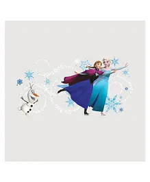 RoomMates Disney Frozen Anna Elsa & Olaf Giant Wall Decal - Multicolor