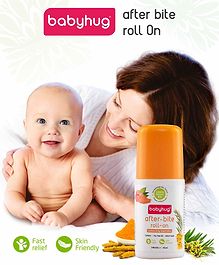 Babyhug After Bite Roll On with Turmeric Tea Tree & Witch Hazel Oil  - 40 ml