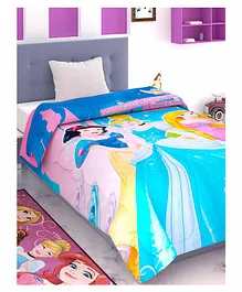 Athom Trendz Disney Princess Kids Comforter - Multicolor