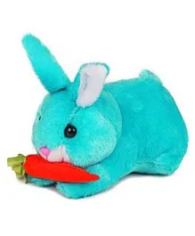 Deals India Bunny with Carrot Soft Toy Blue - Height 26 cm