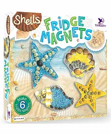 Toy Kraft Shells Fridge Magnets Kit - Multicolour
