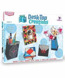 Toy Kraft 5 in 1 DIY Desk Top Creation - Mulitcolor