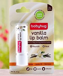 Babyhug Vanilla Lip Balm - 4.5 g