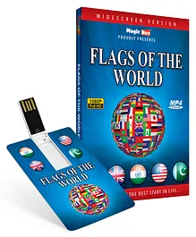 Inkmeo USB Memory Stick World Flags - English