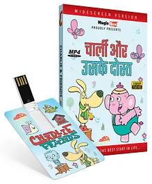 Inkmeo Charlie and Friends Animated Stories 8GB Pendrive - Hindi