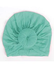 Syga Turban Wrapped Style Cap Green - Circumference 32 cm