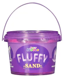 Smily Kiddos Fluffy Kinetic Sand Purple - 300 gm