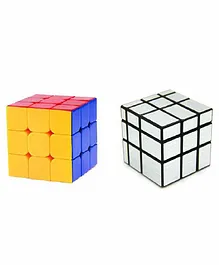 VWorld Magic Puzzle Cube 2 Pieces - Multicolor
