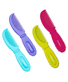 Buddsbuddy Baby Combs Pack of 4 - Multicolor