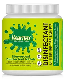 Hearttex Disinfectant Multipurpose Tablets - 100 Tablets