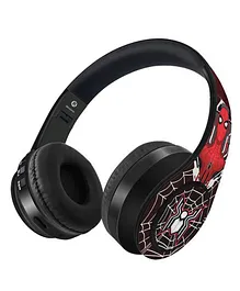 Macmerise Spider Man Wireless On Ear Bluetooth Headphones - Black