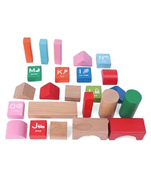 Orapple By R For Rabbit Alphabet Blocks Toy - 60 Pieces