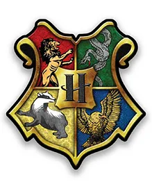 Macmerise Hogwarts Crest Theme Stickon - Multicolor