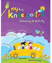 My Kindergarten Coloring And Activity Book - English