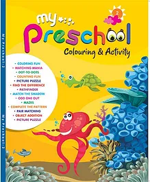 My Pre School Coloring And Activity Book - English