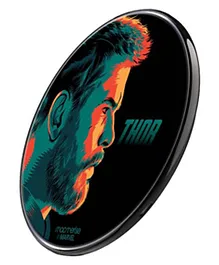 Macmerise Qi Compatible Pro Wireless Charger Thor Print - Black