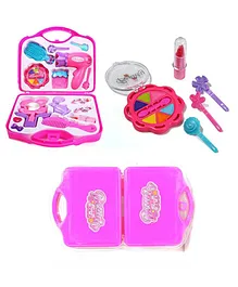  Brown Boss Kids Beauty Set Toy Pink - 13 Pieces
