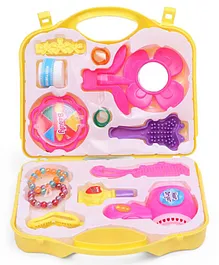  Brown Boss Kids Beauty Set Toy Yellow - 13 Pieces