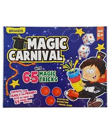  Brown Boss Kids Magic Carnival Magic Play Set - 65 Tricks