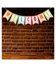 Funcart Welcome Banner - Multicolor