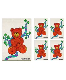 Wondrbox Indian Fork Art Coloring Kit Pack of 5 - Multicolour