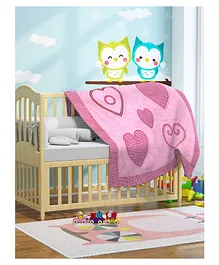 SWHF Cotton Blanket Quilt Heart Patch - Pink