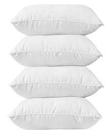 SWHF Premium Siliconised Filling Pillow Pack of 4 - White