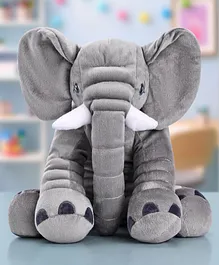 Elephant Soft Toy Grey - Height 30 cm 