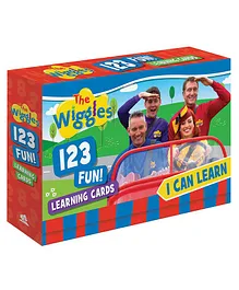 Wiggles Opposites Flash Card 123 Pack of 14 - Multicolor