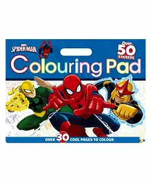 Marvel Spider Man Colouring Pad - English
