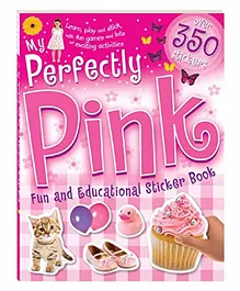 My Perfectly Pink Sticker Book - English