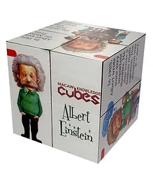 Macaw Scientist Cube Albert Einstein