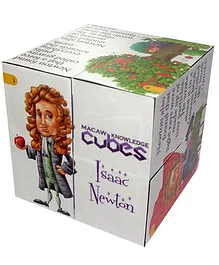 Macaw Scientist Cube - Isaac Newton